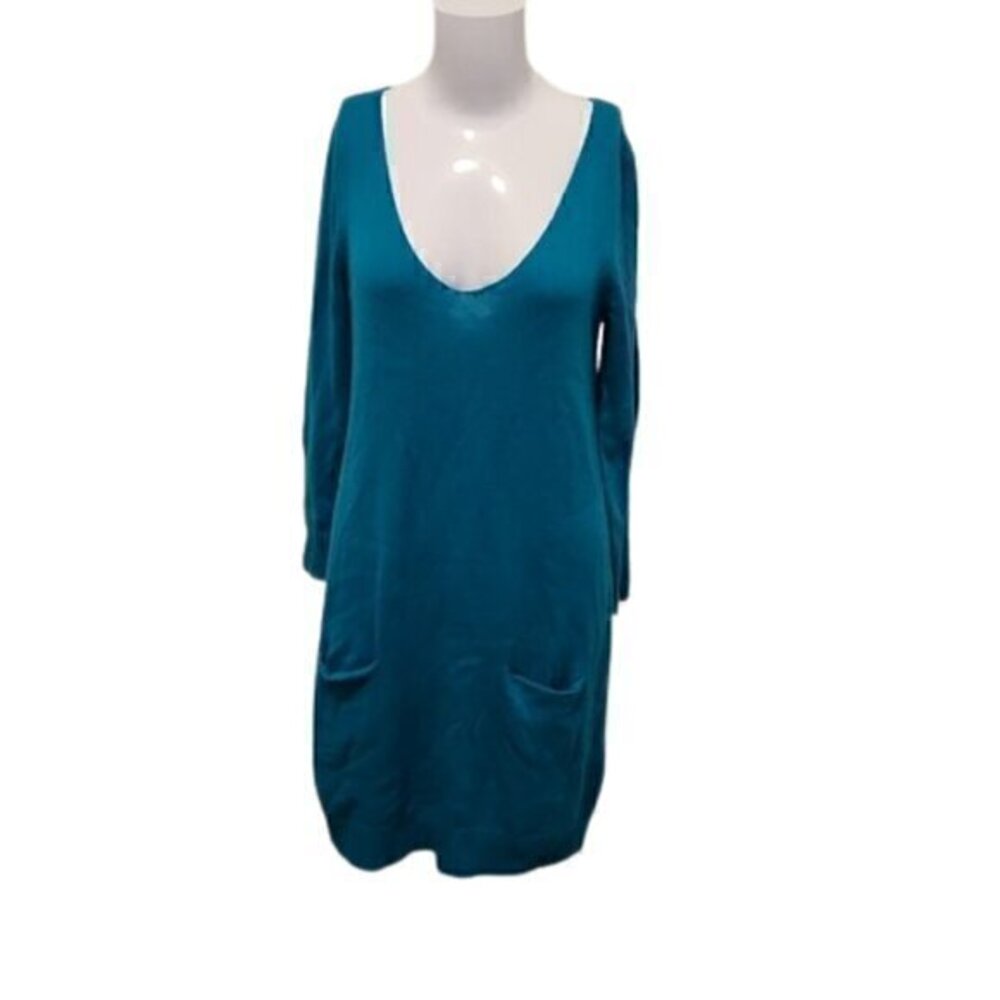 [Express] Plunging Neck Long sleeve Dress - Size M